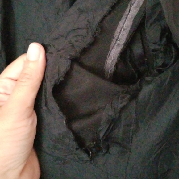 Express stretch black blazer size 13/14 - Picture 7 of 8